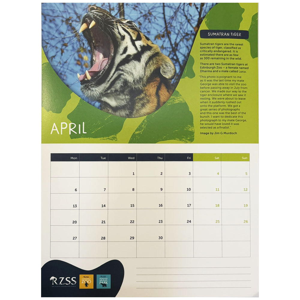 2026 RZSS Calendar