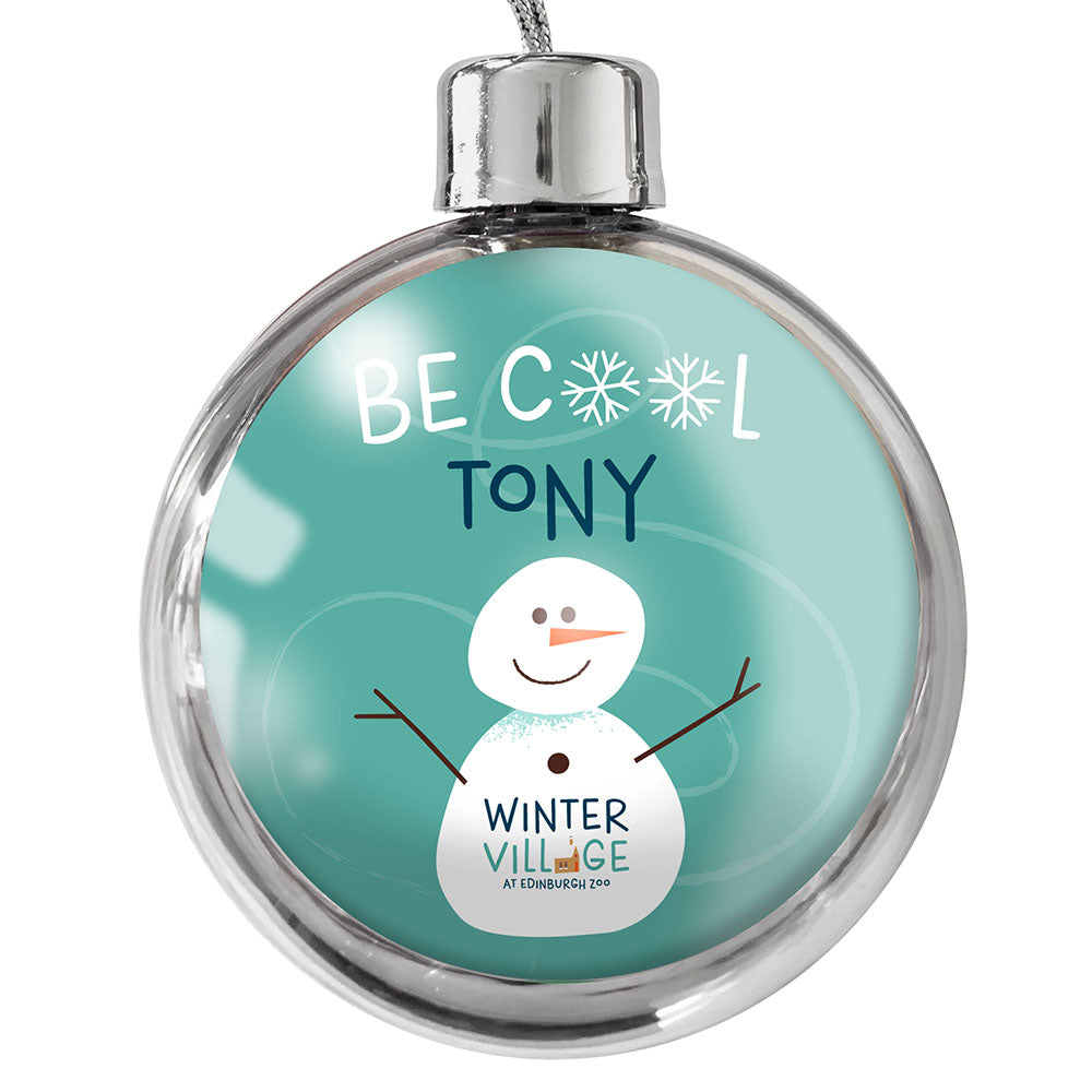 Personalised Christmas Bauble