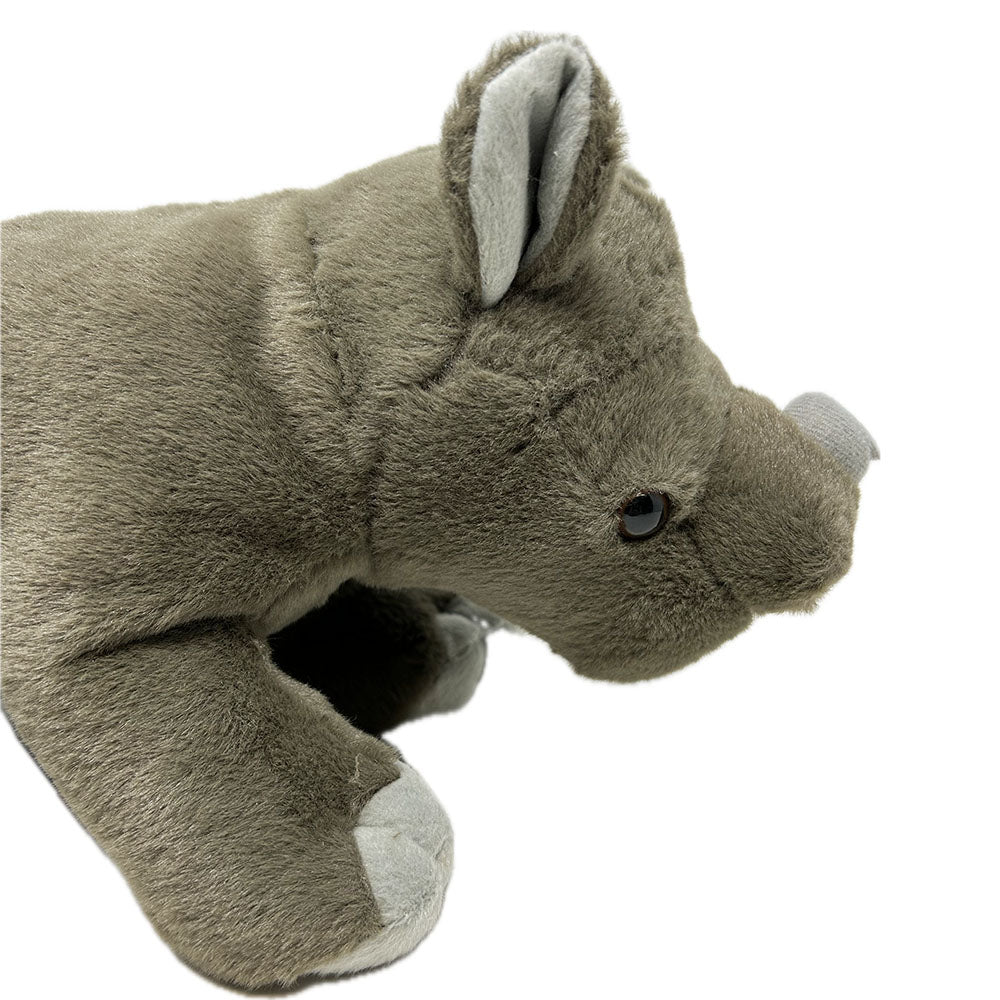 Get ready to cuddle up with this adorable Baby Rhino Soft Toy! This 30cm plush is the perfect addition to any collection, with its tail fluff, detailed feet and oh-so-soft body. It's a must-have for any rhino lover.
Learn about our Rhino here.
22cm
Wipe Clean