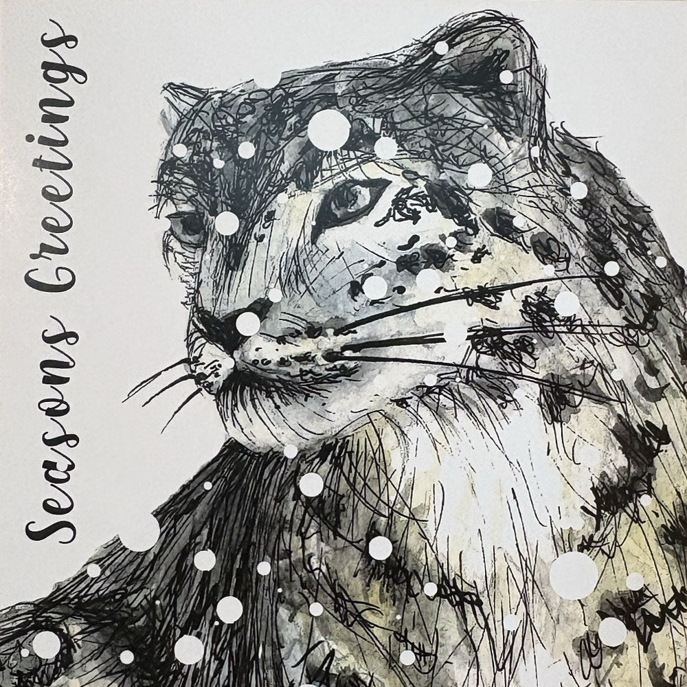 Highland Wildlife Park Catherine Redgate Christmas Card 4 Pack