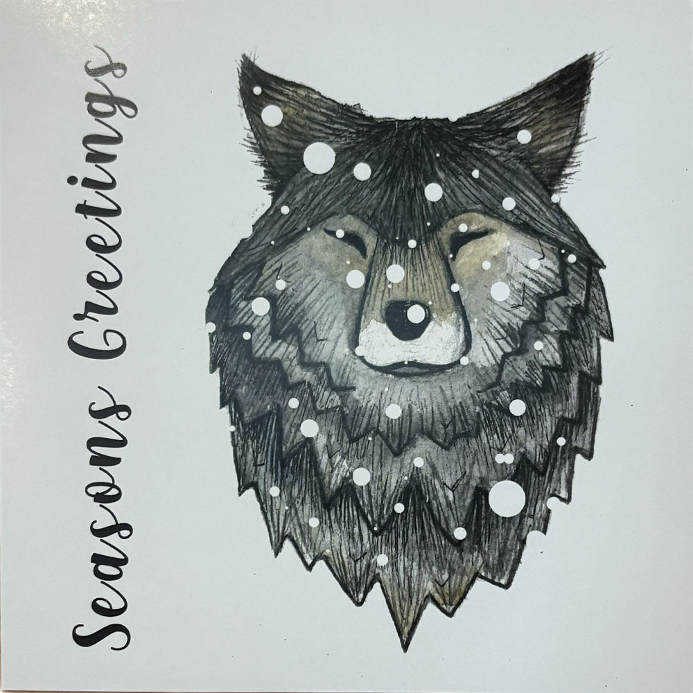 Highland Wildlife Park Catherine Redgate Christmas Card 4 Pack