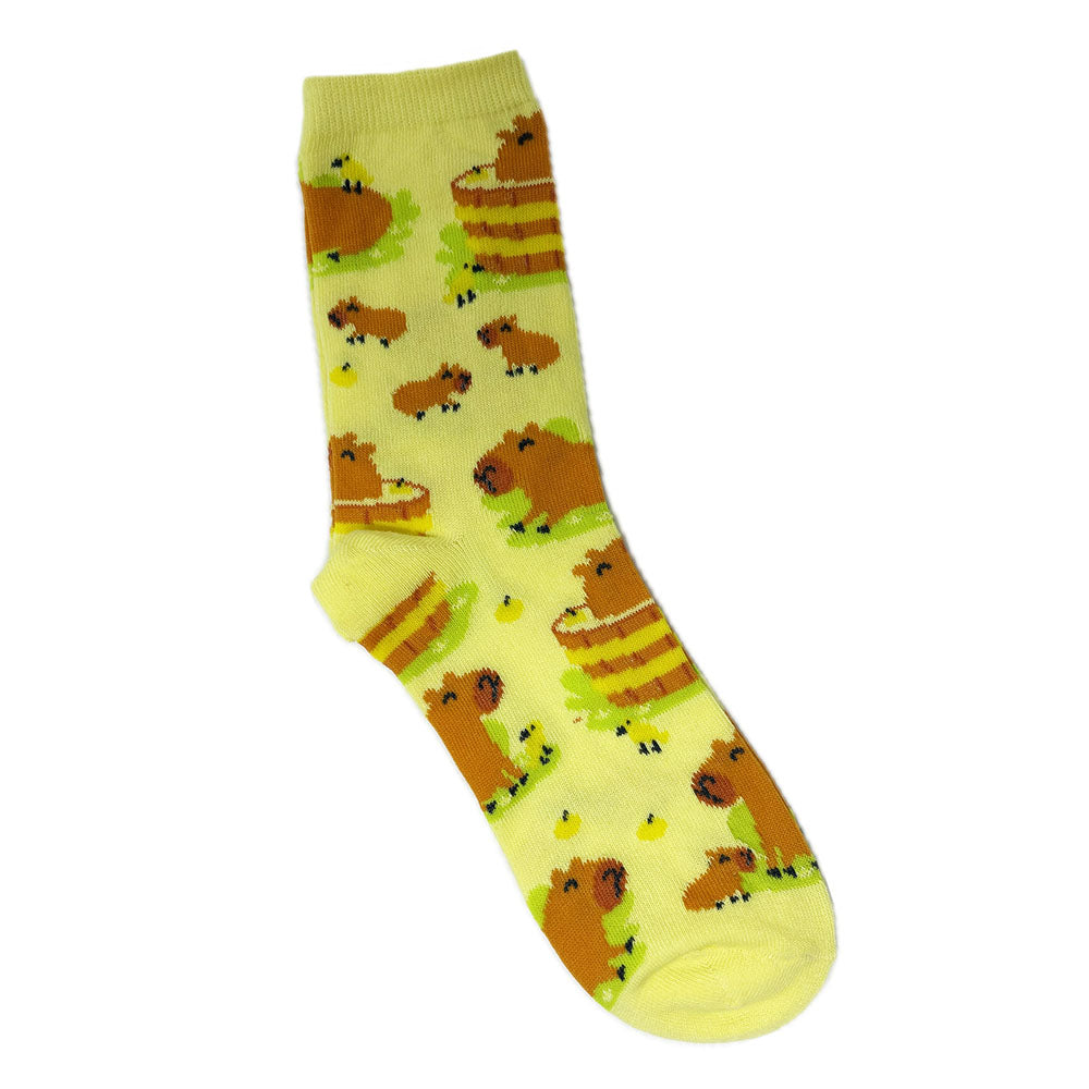 Capybara Socks in a Tube Size UK3-6