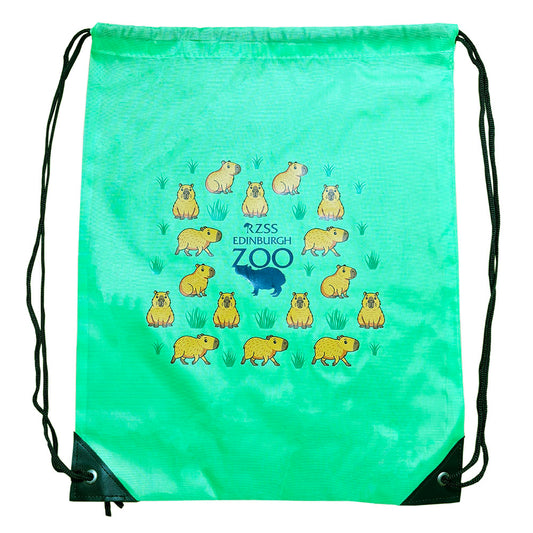 EZ Capybara Drawstring Bag