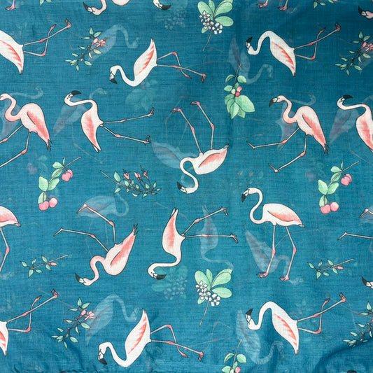 Edinburgh Zoo Recycled Flamingo Scarf