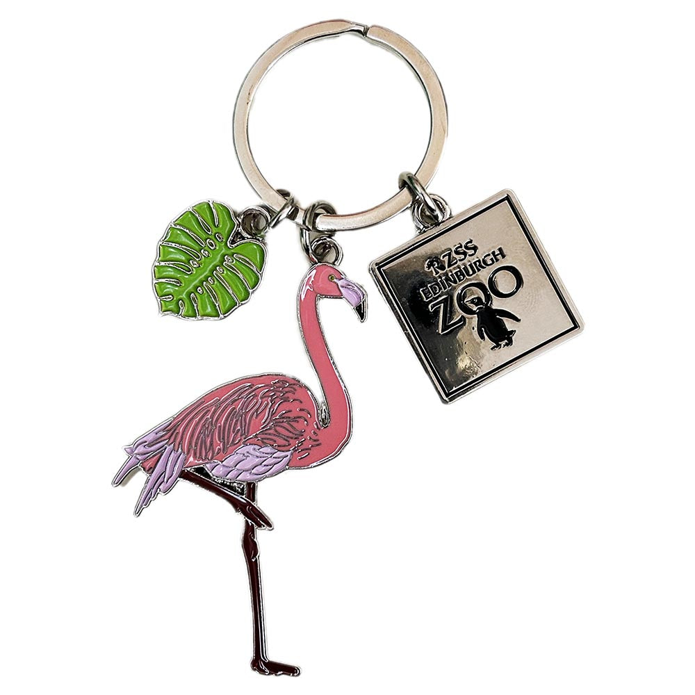 Edinburgh Zoo Shaped Metal Keyring
