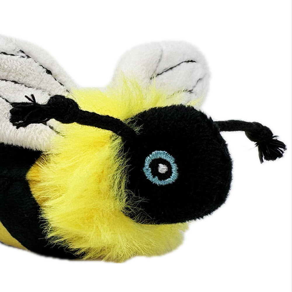 Wild beans bee soft toy - 12cm