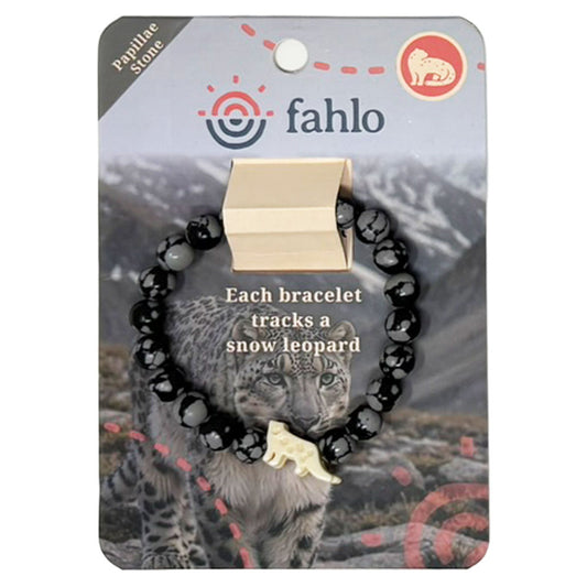 Fahlo snow leopard bracelet - stone