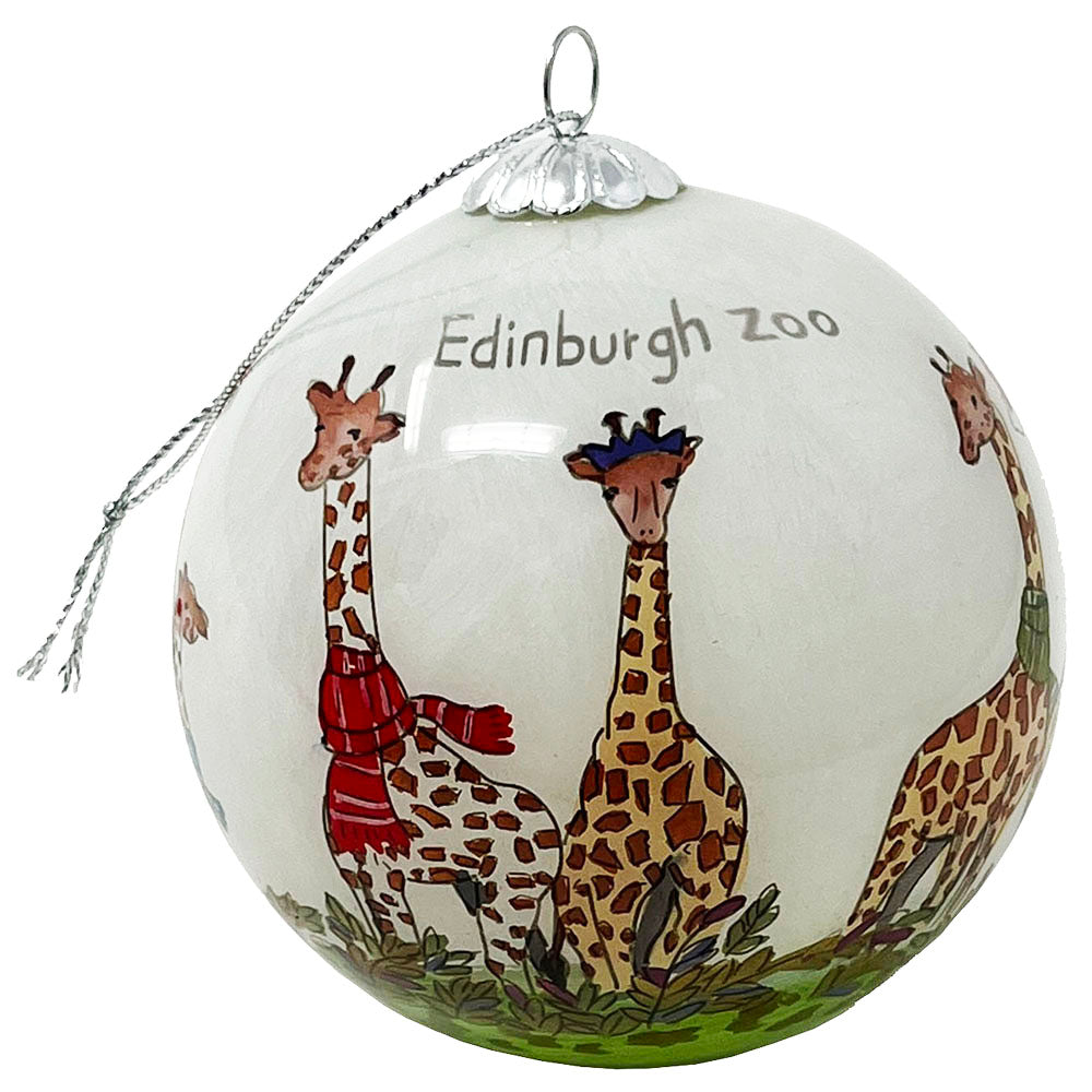 Emma Ball Giraffe Christmas Bauble
