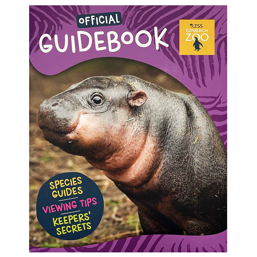 Discover the animals of Edinburgh Zoo with this guidebook! Learn fun facts about the different species and explore the unique habitats of the zoo. Whether you're a first-time visitor or a longtime fan, the Edinburgh Zoo guidebook offers something for everyone. From giraffes to meerkats, explore the zoo's vast array of species and habitats. With detailed animal information, keepers' secrets and more, the guidebook is the perfect companion for a memorable day out.
Please note Guidebooks will be sent wit