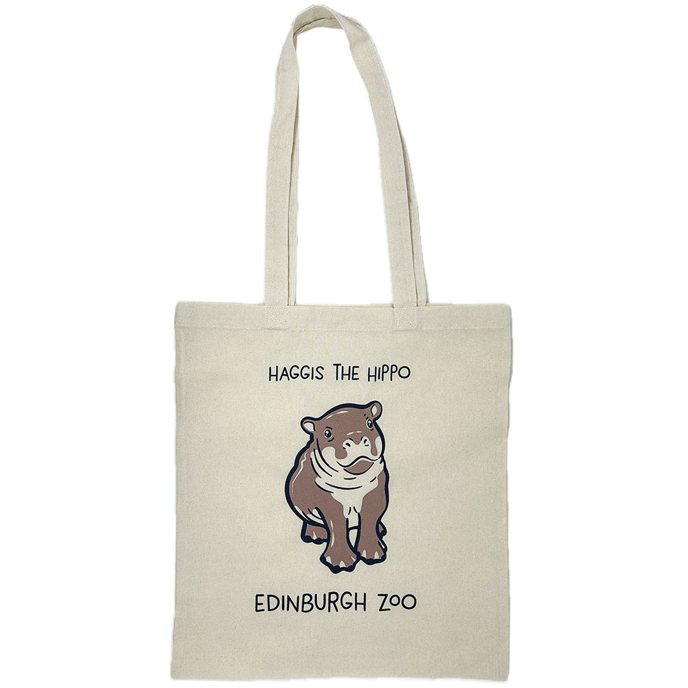 Carry your items with style using one of these exclusive Edinburgh Zoo Cotton Tote Bags. Measuring 38 x 41cm, these bags come in four fabulous styles. Our adorable Haggis the Pygmy Hippo, the famous Edinburgh Zoo Penguins, our charming Red Pandas and our captivating Koalas.