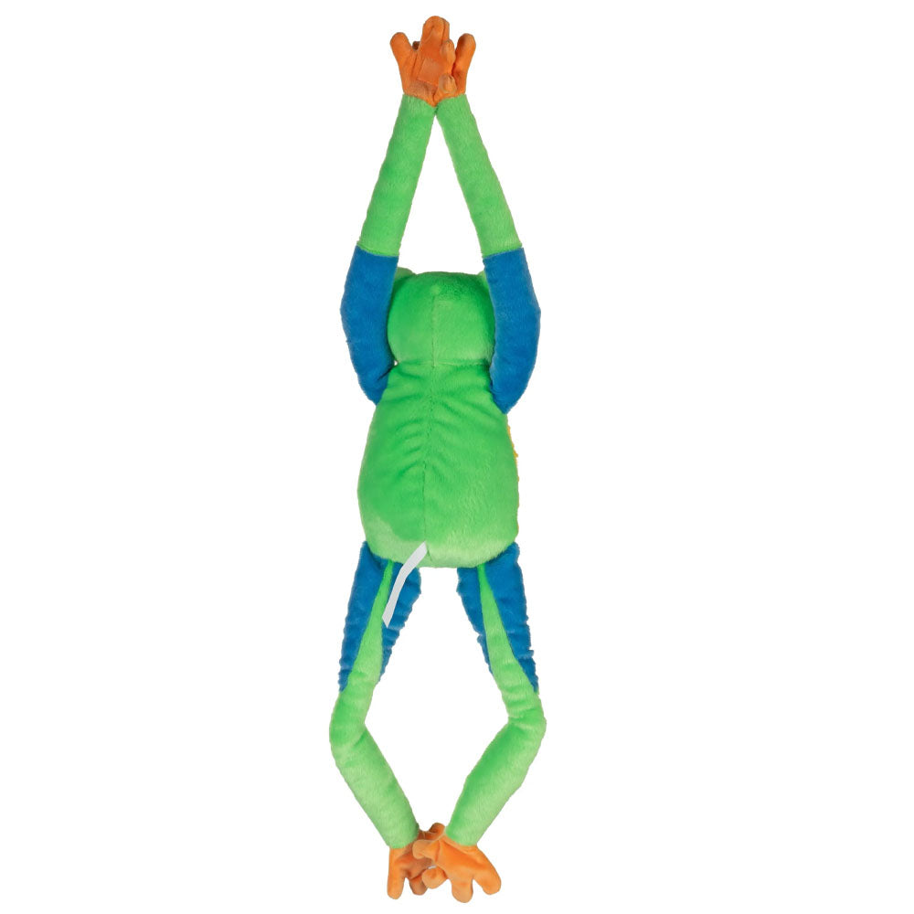 Eco hanging tree frog soft toy - 54cm