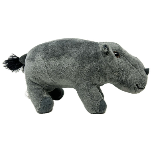 This Eco Hippo soft toy from Zappi is 100% recycled, making her not only cute but also good for the environment. A well stuffed plush body with fluffy tail and a sweet face with safety beaded eyes, little flap ears and the famous wide hippo nostrils.
Find out about Pygmy Hippos at Edinburgh Zoo here.
18 x 7 x 9 cm