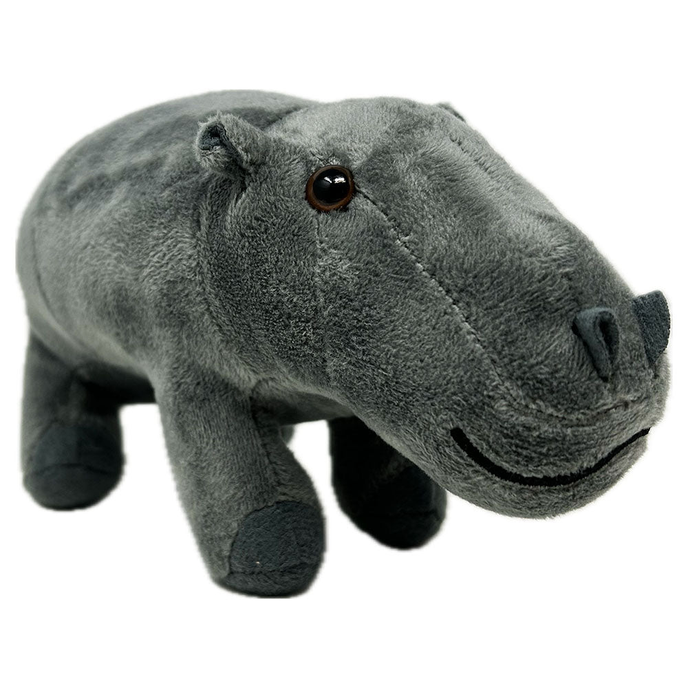 This Eco Hippo soft toy from Zappi is 100% recycled, making her not only cute but also good for the environment. A well stuffed plush body with fluffy tail and a sweet face with safety beaded eyes, little flap ears and the famous wide hippo nostrils.
Find out about Pygmy Hippos at Edinburgh Zoo here.
18 x 7 x 9 cm