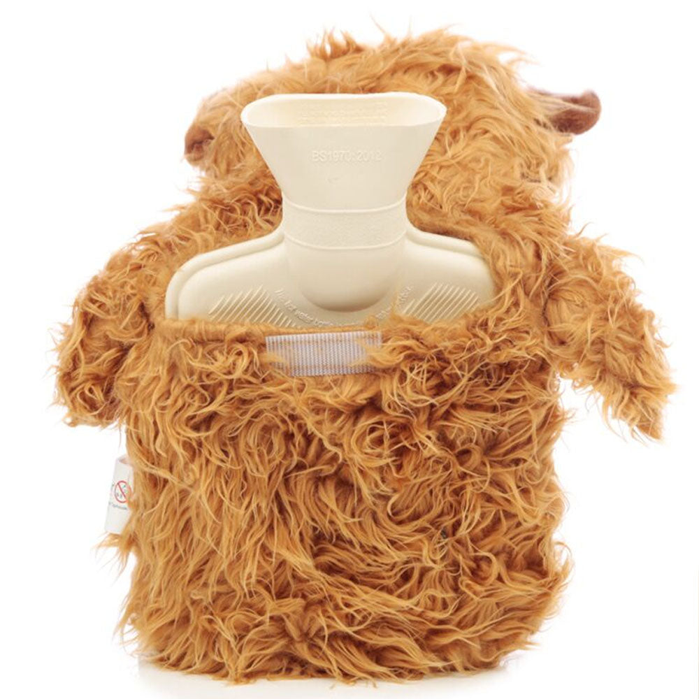 Highland Cow Hot Water Bottle