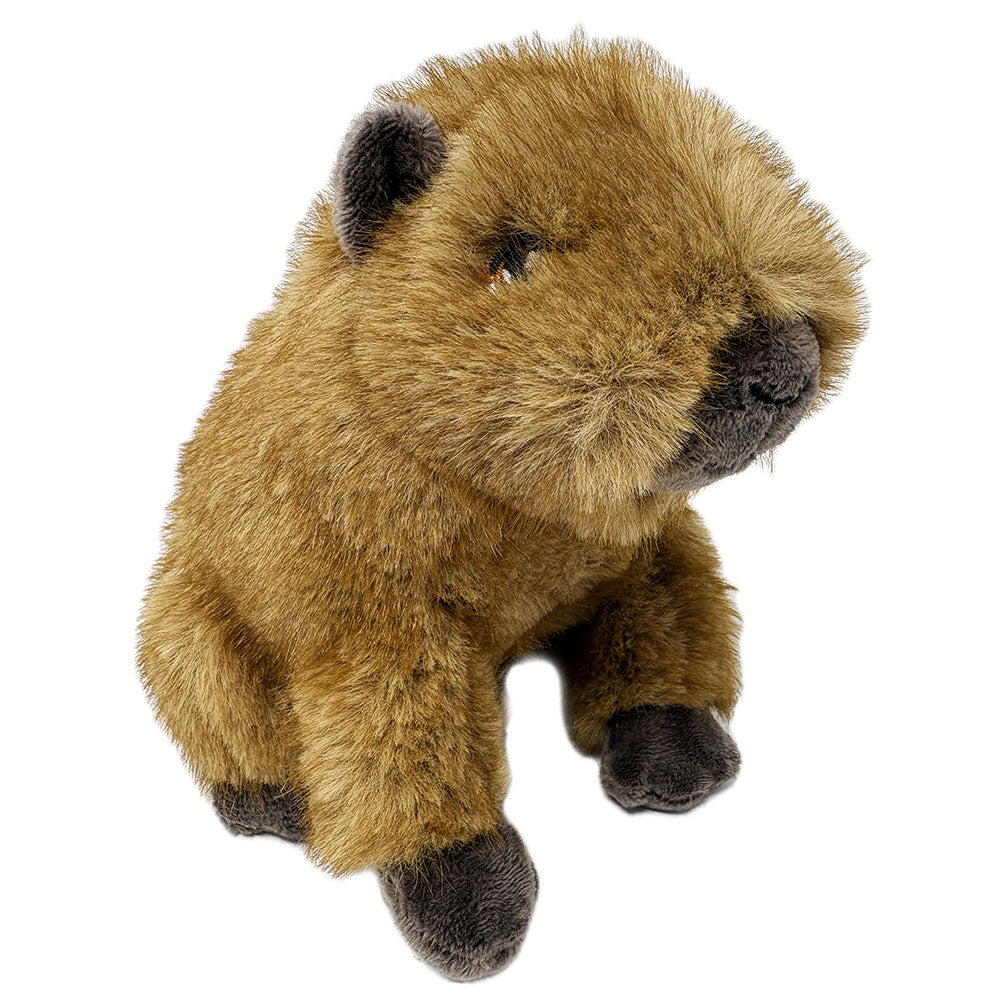 Capybara pup soft toy with sound - 15cm