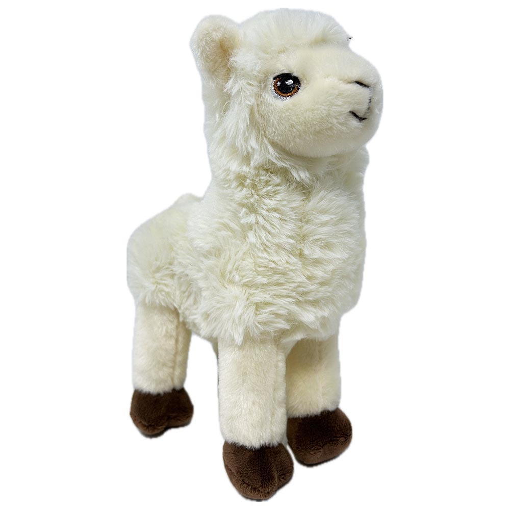 This Llama by Keel is made from 100% recycled materials. Plush multi textured body for super soft cuddling, felt hooves to rub and embroidered eyes.
Hand wash.
25cm tall.