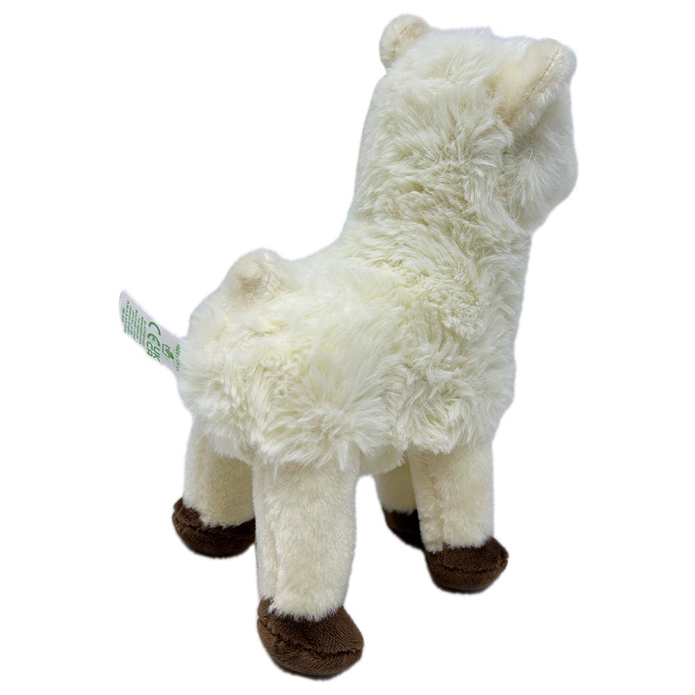 This Llama by Keel is made from 100% recycled materials. Plush multi textured body for super soft cuddling, felt hooves to rub and embroidered eyes.
Hand wash.
25cm tall.