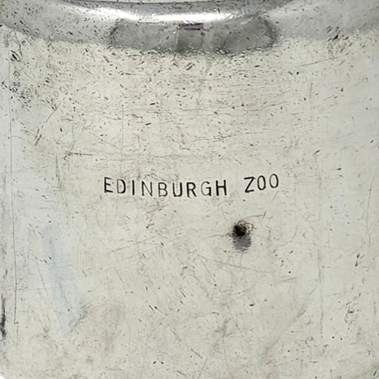 Edinburgh Zoo Walker & Hall vintage silver plated tea pot - large