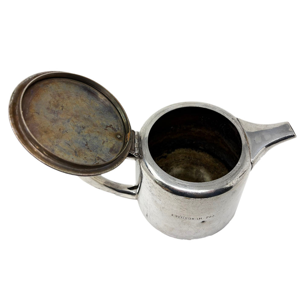 Edinburgh Zoo Walker & Hall vintage silver plated tea pot - large