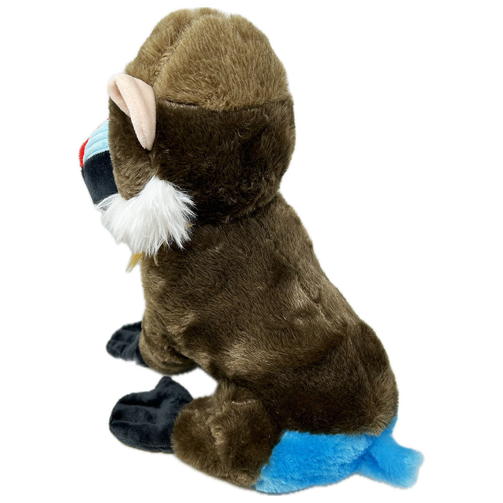 Meet your new primate pal, this Mandrill Eco Soft Toy is great fun and great for the environment. Made with 100% recycled PET materials, this toy is super soft and sustainable.
Mandrills are the largest monkey in the world, they live in groups, called ‘hordes’.
27cm high.
Suitable from birth.