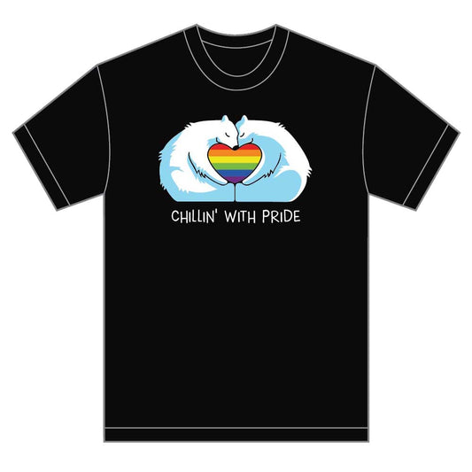 Highland Wildlife Park Chillin with Pride T-shirt - Black