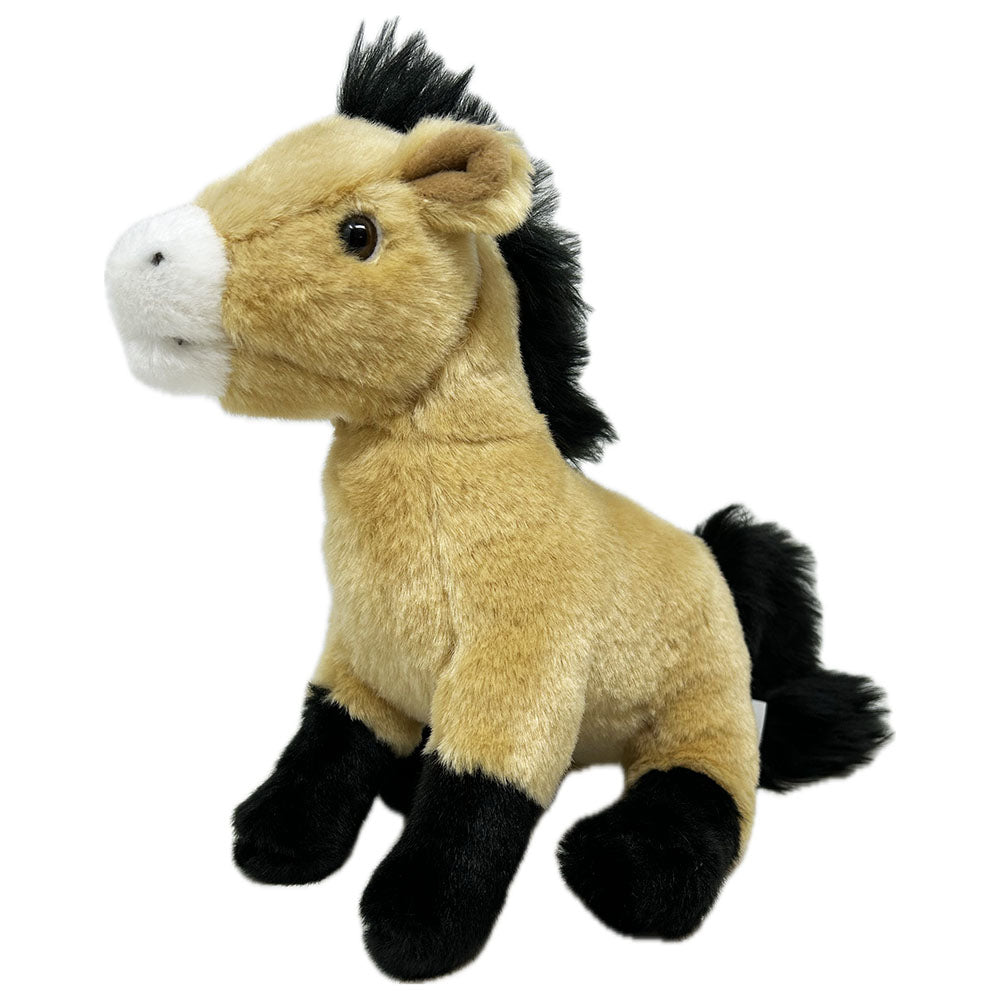 Meet your new playful companion, the Przewalski Horse Plan M Soft Toy from the RZSS. Made out of recycled stuffing for a sustainable touch, this cuddly horse is perfect for little hands. Join the RZSS and go on adventures with this quirky, eco-friendly toy!
By purchasing this toy, you will also be supporting an education project in Nepal through Plan International.
Learn about our Przewalski's Horses here.
21cm
Hand Wash