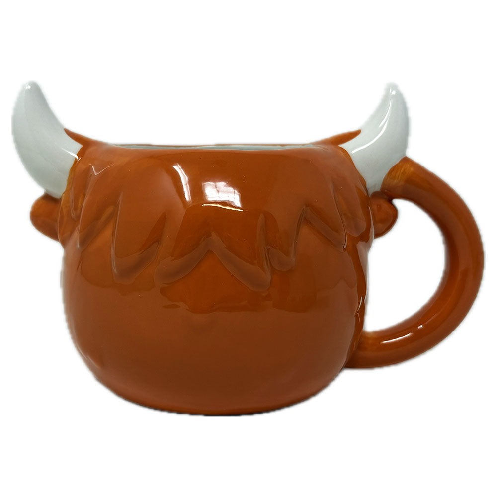 Highland Cow Head Mug