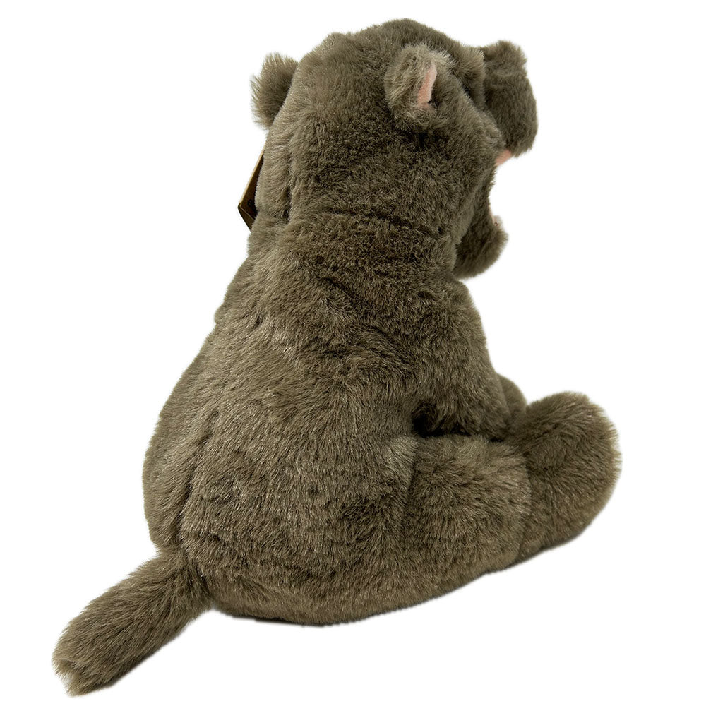 Meet the Hippo Eco Soft Toy, the cuddliest way to help save the planet! Made from plush and felt materials, this hippo features a big quirky mouth and teeth, all made from recycled materials. Hug your new soft buddy and reduce world waste.
