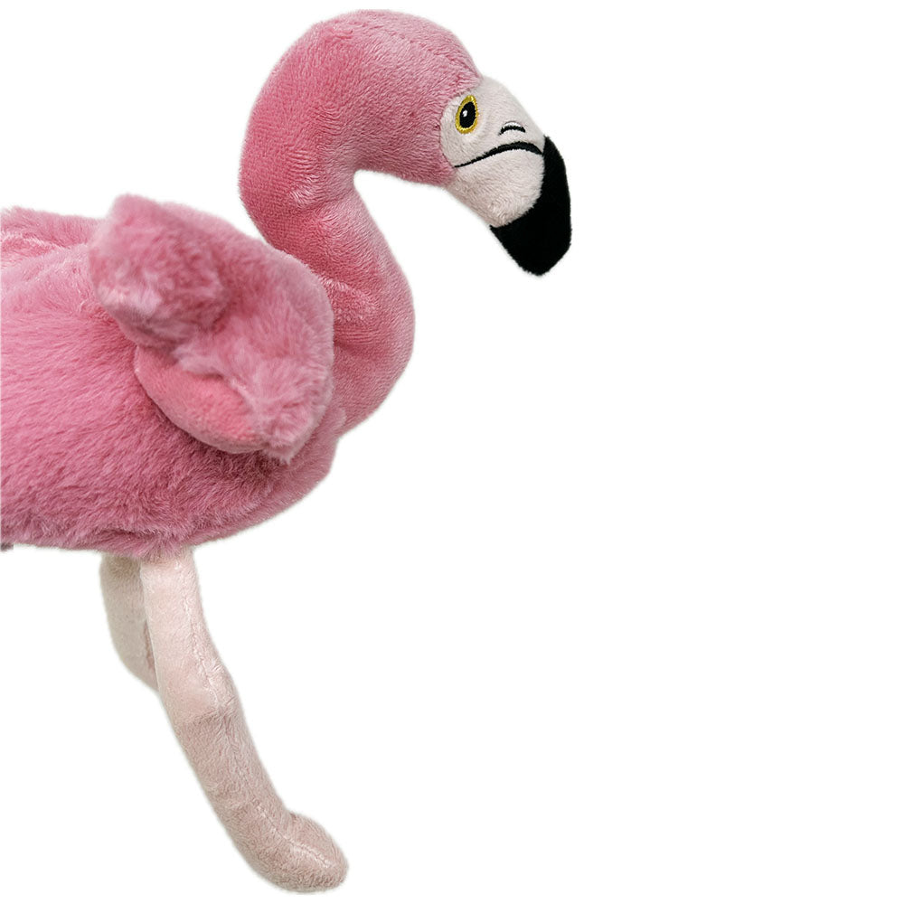 Edinburgh Zoo flamingo eco soft toy - 18cm
