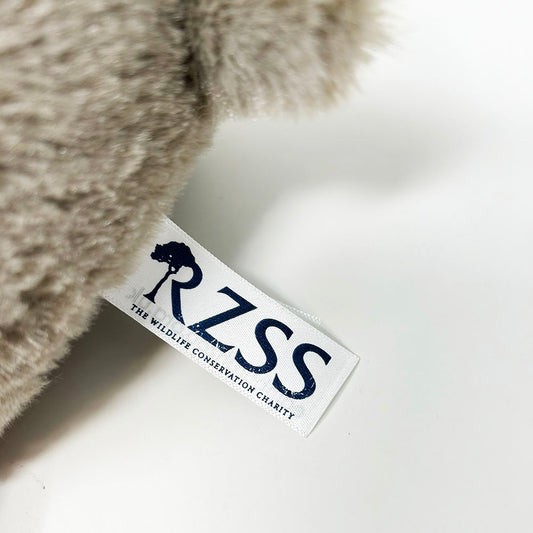 Get your paws on the Edinburgh Zoo branded Rhino soft toy from Ravensden Eco Collection at RZSS.