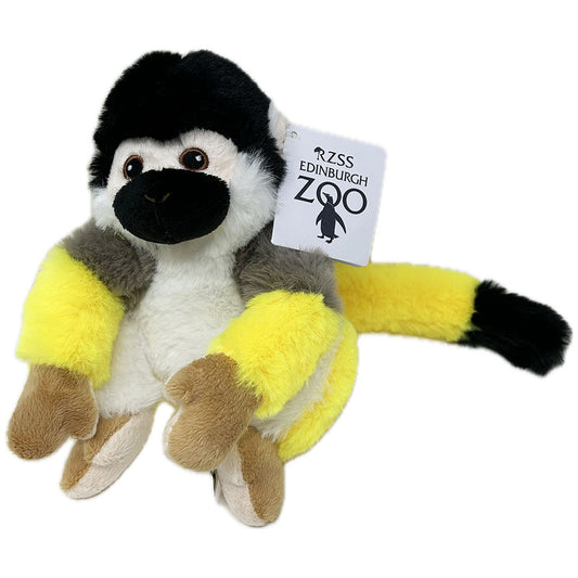 Get your paws on the Edinburgh Zoo branded Squirrel Monkey soft toy from Ravensden Eco Collection at RZSS.