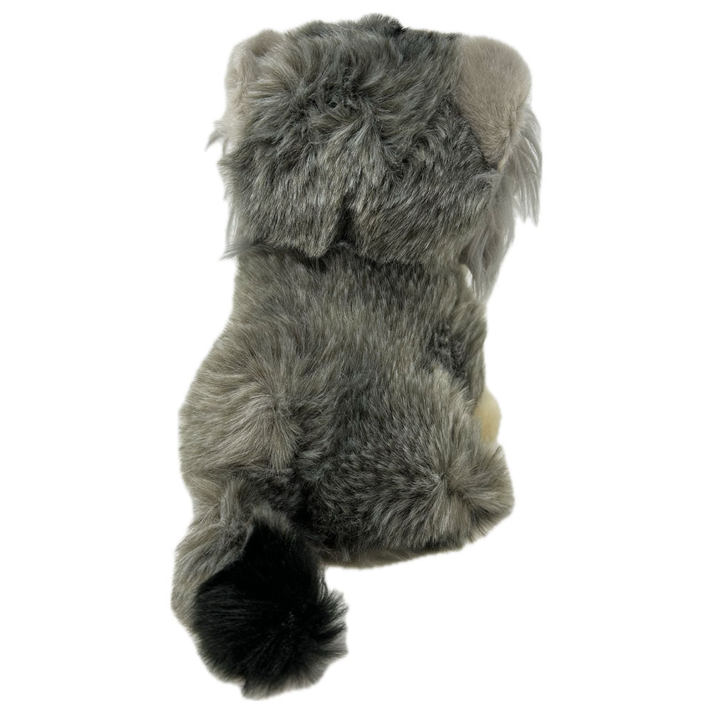 Get your paws on this 18cm high Pallas's Cat soft toy. Thick plush fur in varied textures, fluffy mane, long whiskers and deep golden eyes captures the essence of the beautiful Pallas Cat. Stuffed with PET recycled material to make this furry pal not only adorable but also environmentally friendly.
Find out more about out Pallas Cats here.