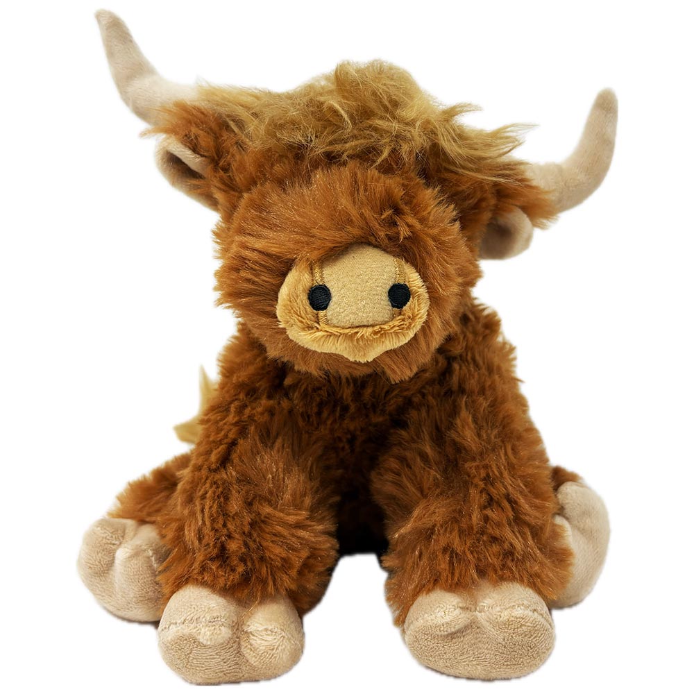 RePets Highland Cow Medium Soft Toy - 19cm