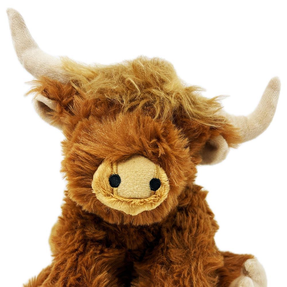 RePets Highland Cow Medium Soft Toy - 19cm