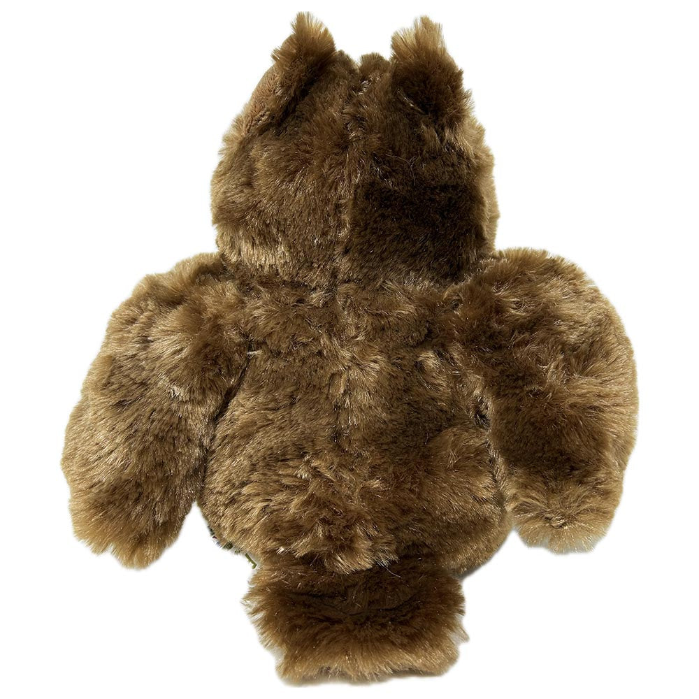 This Re-Pets Great Horned Owl soft toy from Nature Planet is a soft and huggable pal, made with eco friendly re-pets technology.