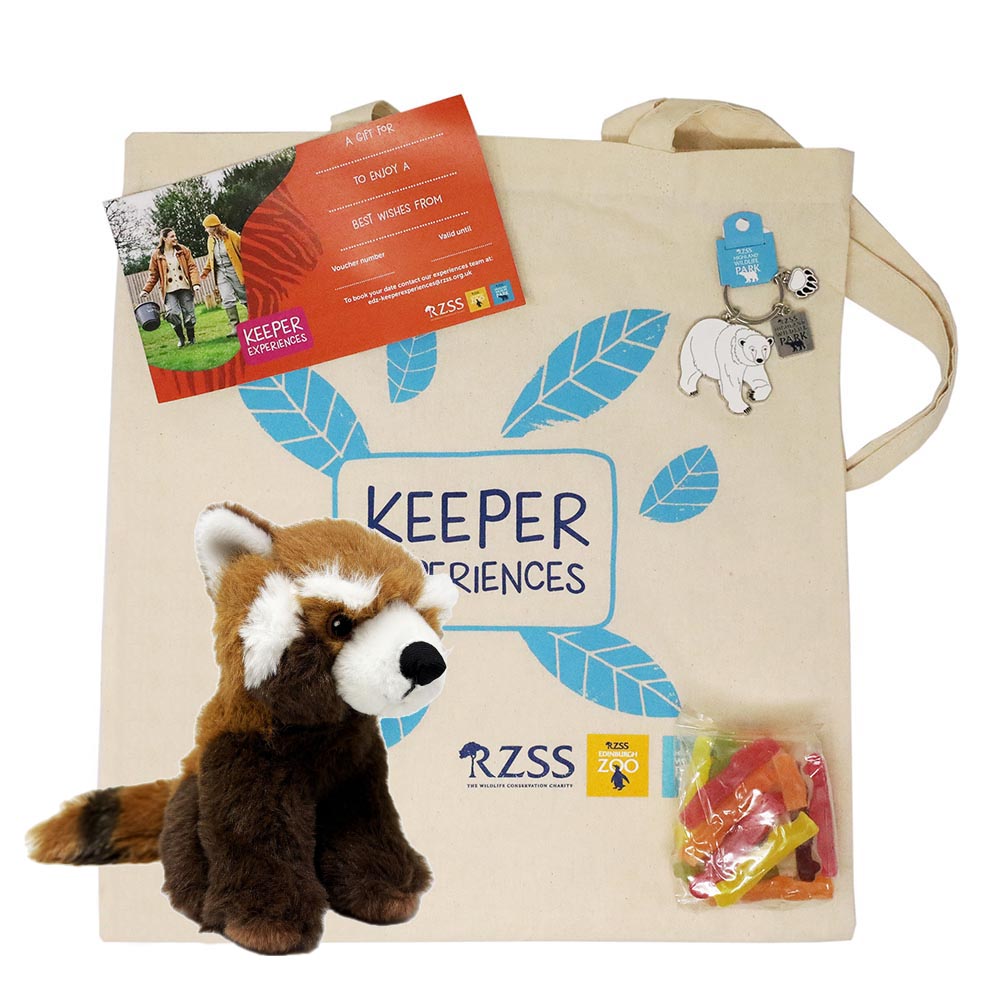Highland Wildlife Park keeper experience gift bag