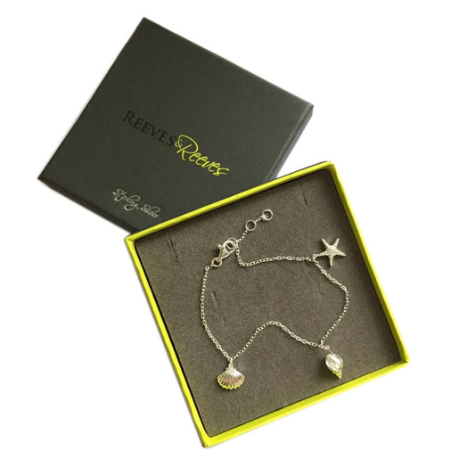 Reeves & Reeves Rock Pool Sterling Silver Bracelet