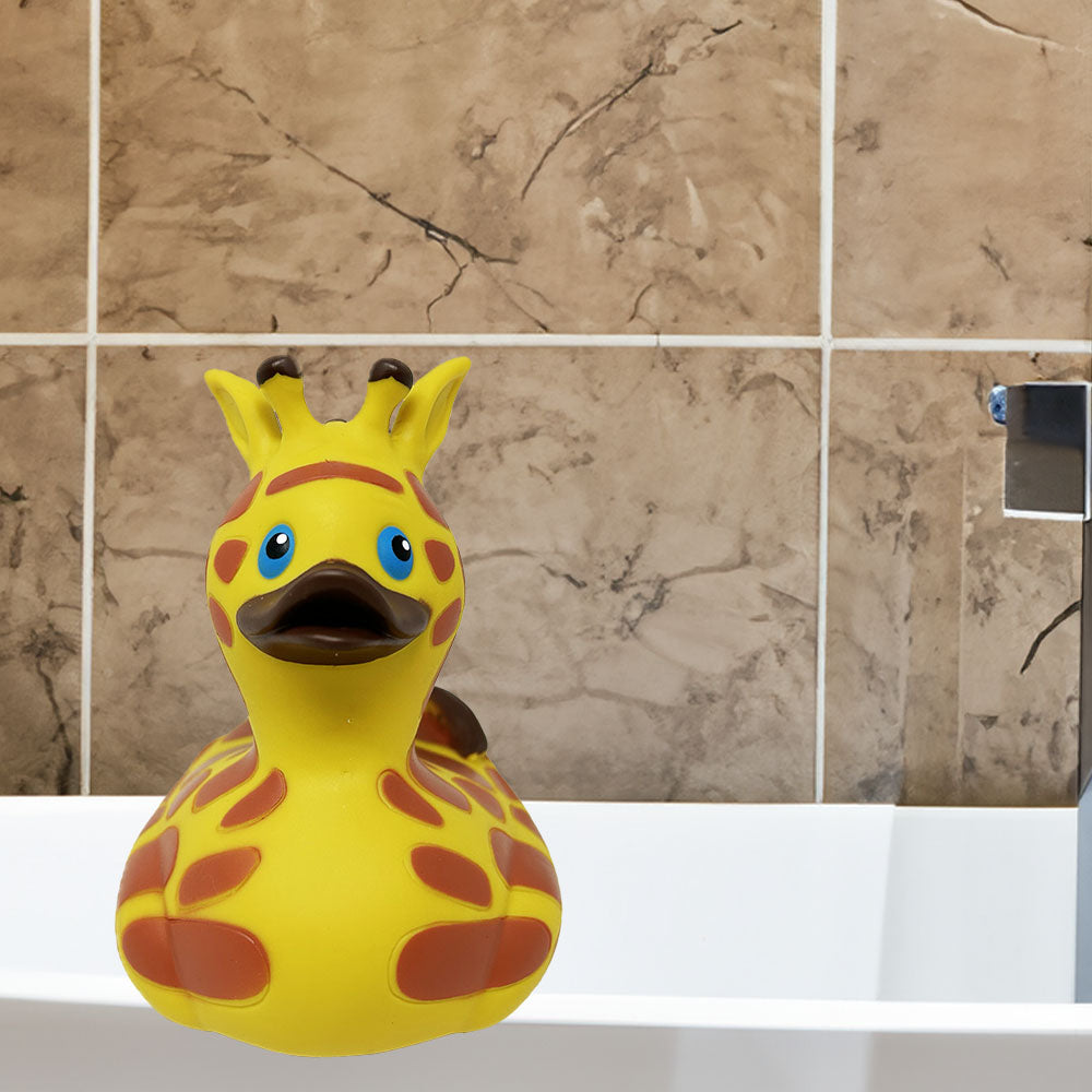 Giraffe Design Rubber Duck