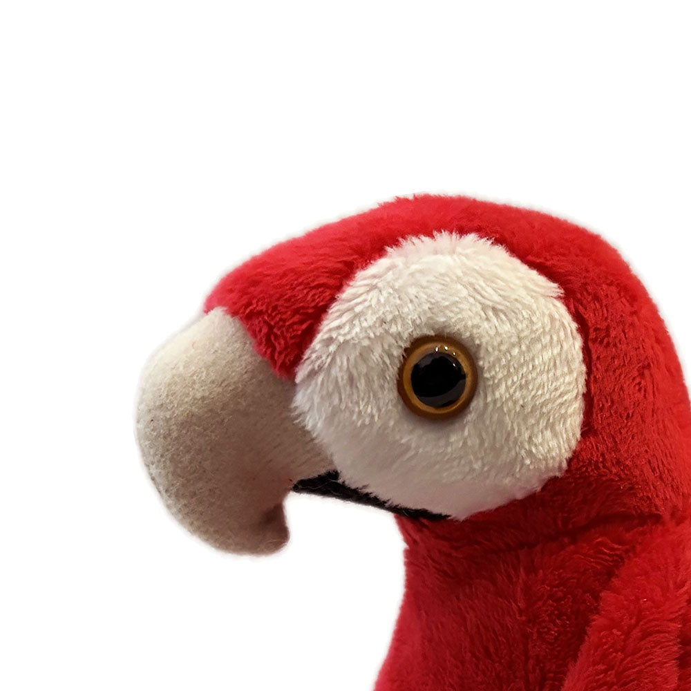 Be eco happy with our Eco Scarlet Macaw Soft Toy. Made from sustainable materials, this 13cm soft toy is perfect for playtime. Flap around with our Eco Pocketkins Scarlet Macaw and feel good about helping the environment.
A-parrot-ly, this little toy will bring a lot of joy!
13cm
Wipe clean.