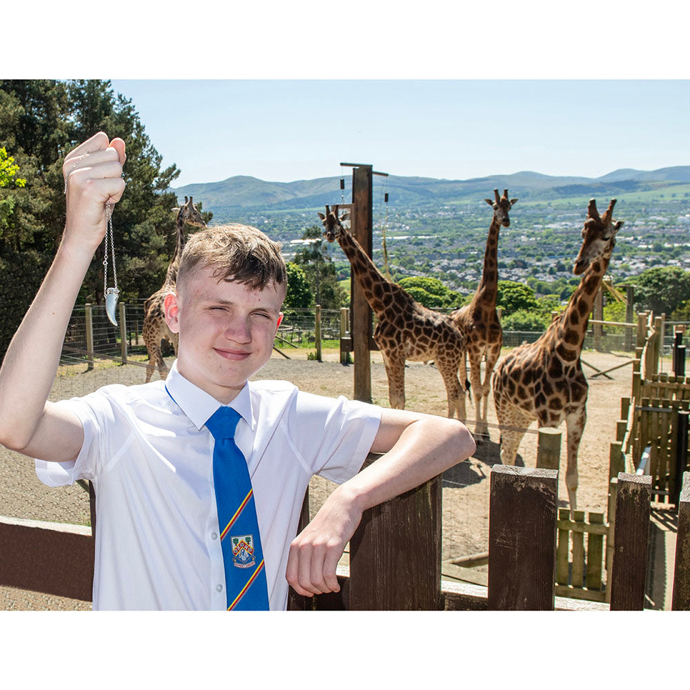 Young Designer Silver Rhino Pendant