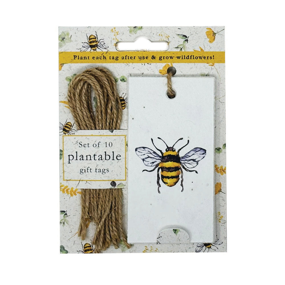 Bees and Blossoms Plantable Gift Tags