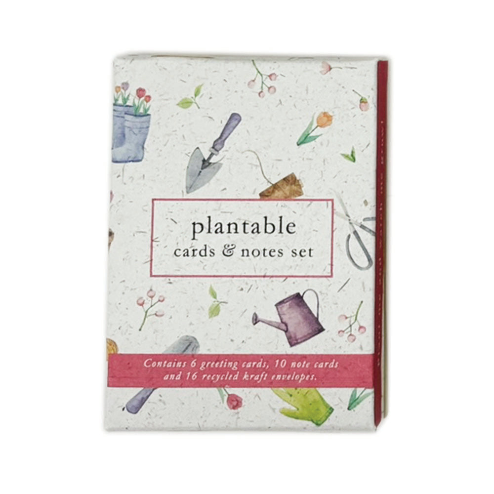 Gardening Glee Plantable Notecard Set