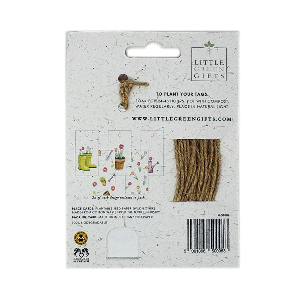 Gardening Glee Plantable Gift Tags