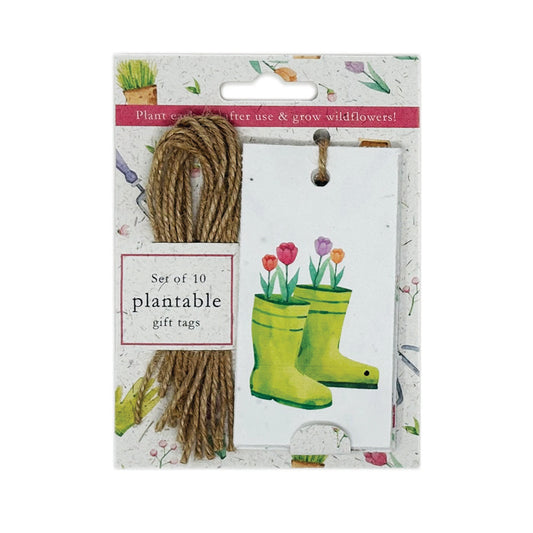 Gardening Glee Plantable Gift Tags