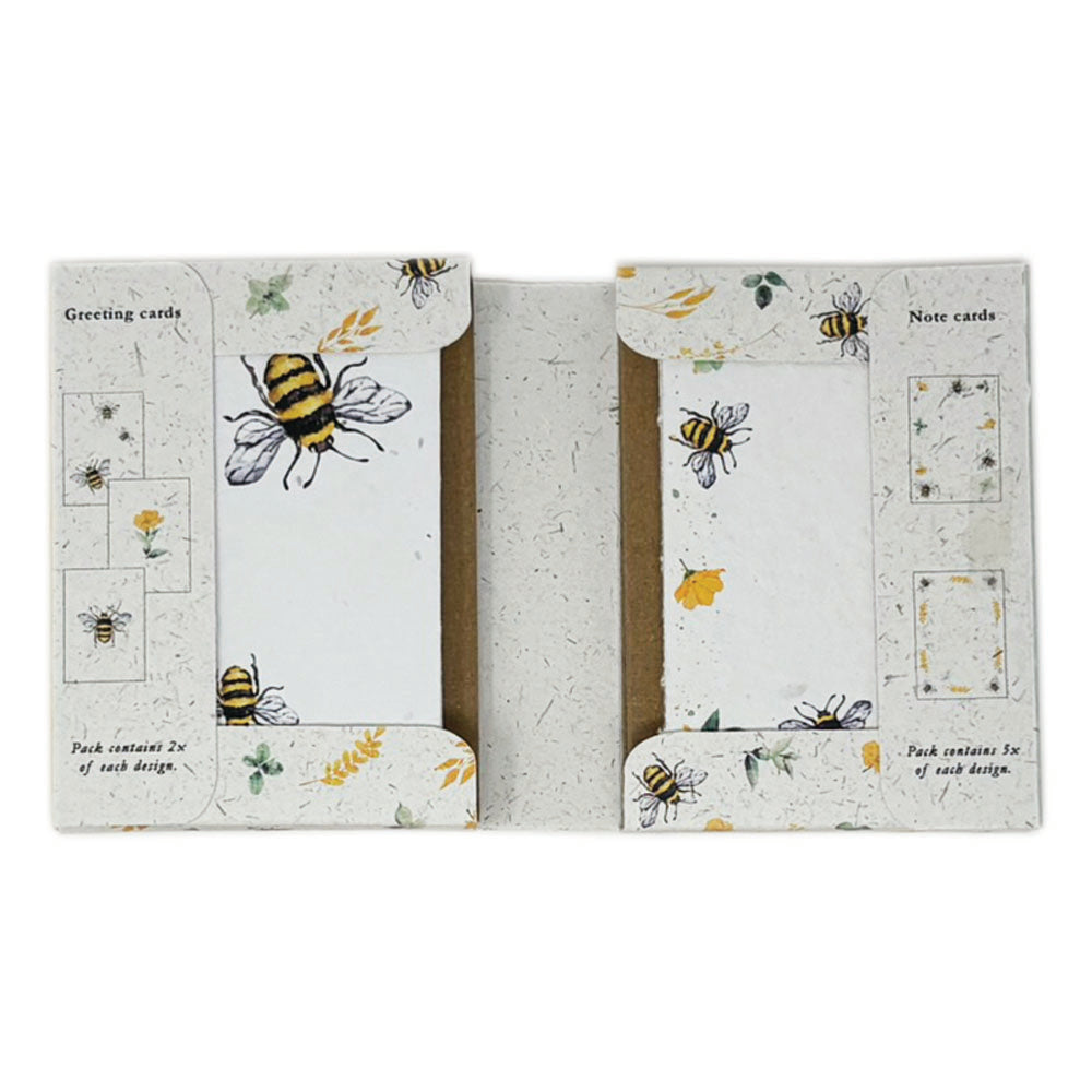 Bees and Blossoms Plantable Notecard Set