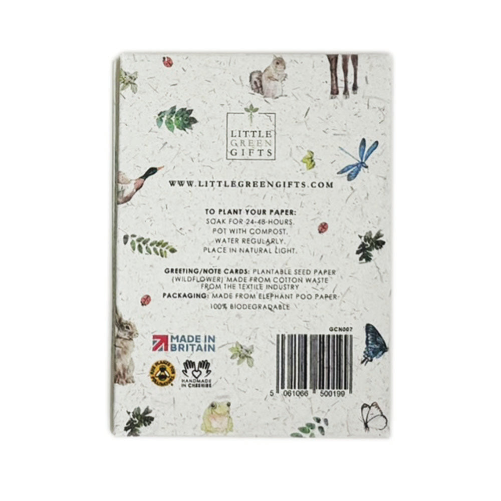 Woodland Wonders Plantable Notecard Set