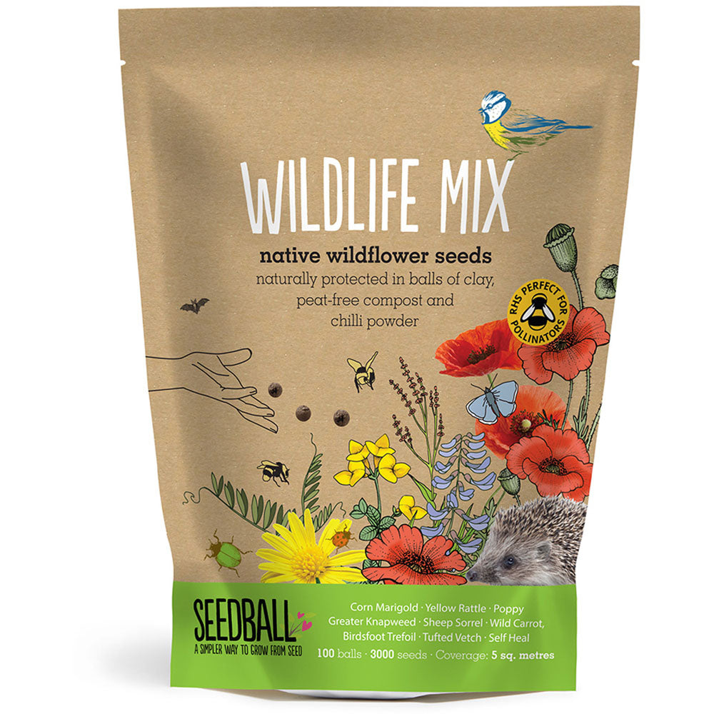 wildflower seeds scotland Wildlife mix seedball grab bag – Royal Zoological Society of Scotland