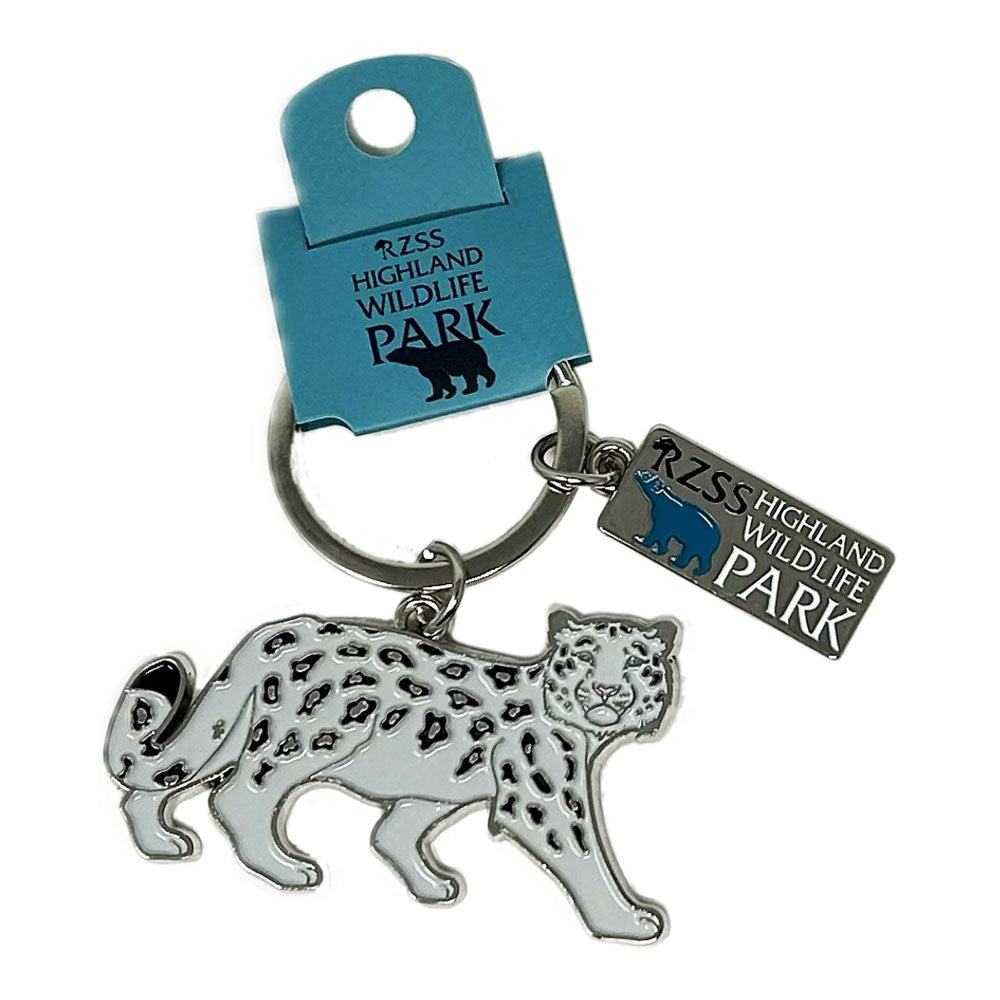 Highland Wildlife Park Shaped Metal Keyring