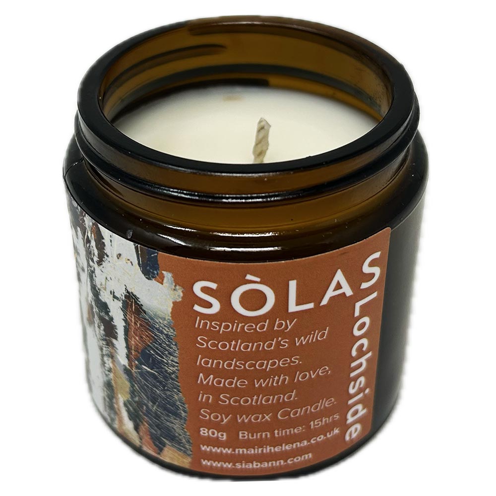 Sòlas Siabann x Mairi Helena Lochside Soy Candle