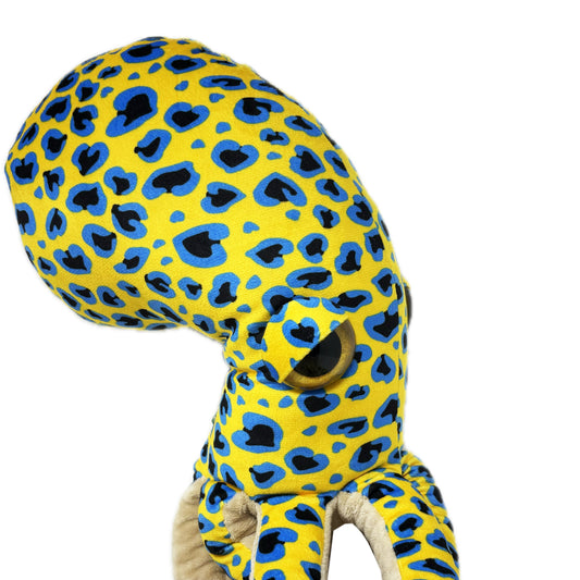 Splash Blue Ringed Octopus Soft Toy - 100cm